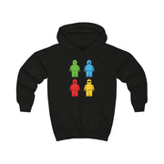 Bricks Figures Rainbow Kids Hoodie 5