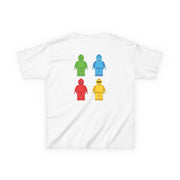 Bricks Figures Rainbow Kids T-Shirt 2
