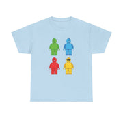 Bricks Figures Rainbow T-Shirt 10