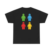 Bricks Figures Rainbow T-Shirt 6
