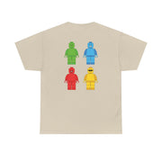 Bricks Figures Rainbow T-Shirt 8