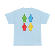 Bricks Figures Rainbow T-Shirt 10