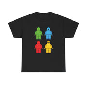 Bricks Figures Rainbow T-Shirt 5