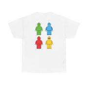 Bricks Figures Rainbow T-Shirt 2