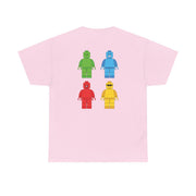 Bricks Figures Rainbow T-Shirt 10