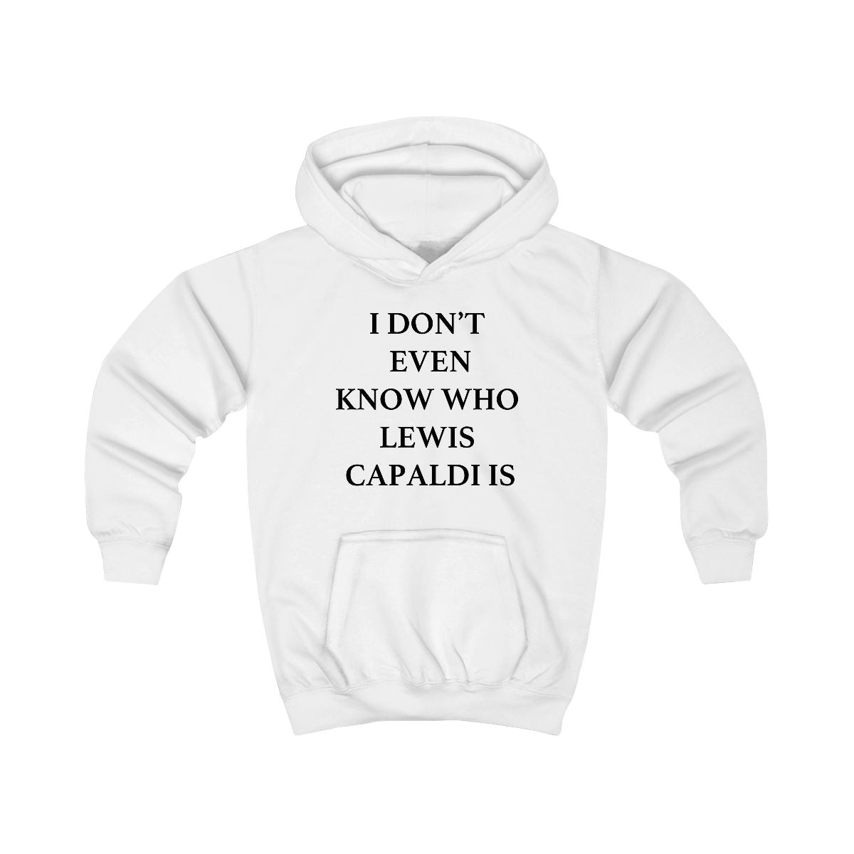 I Don't Even Know Kids Hoodie