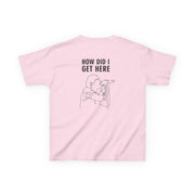 How Did I Get Here Outline Kids T-Shirt 8