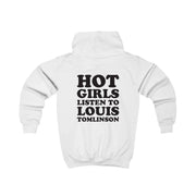 Hot Girls Listen To Louis Kids Hoodie 3