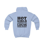 Hot Girls Listen To Louis Kids Hoodie 7