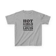Hot Girls Listen To Louis Kids T-Shirt 3
