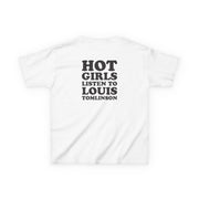 Hot Girls Listen To Louis Kids T-Shirt 2