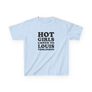 Hot Girls Listen To Louis Kids T-Shirt 5