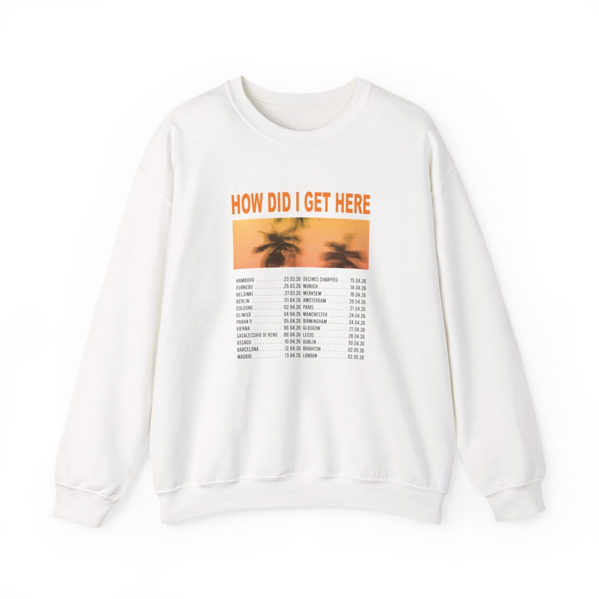 HDIGH Tour 2026 Sweatshirt