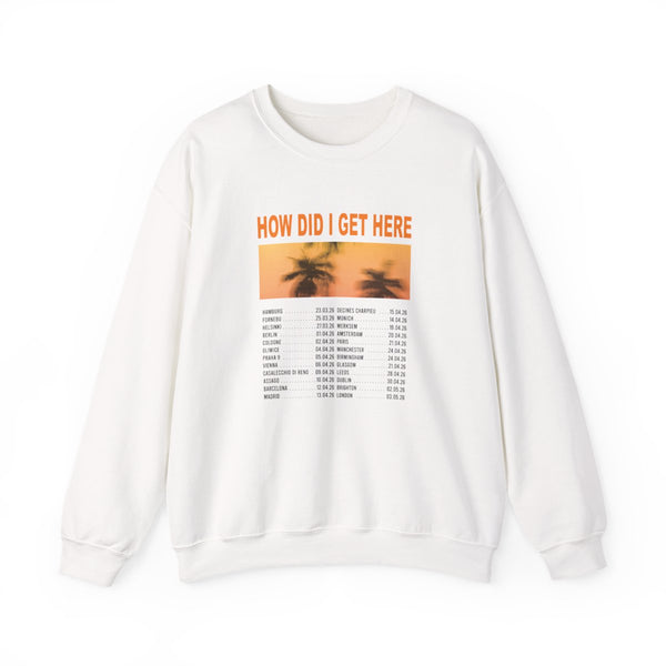 HDIGH Tour 2026 Sweatshirt White Front