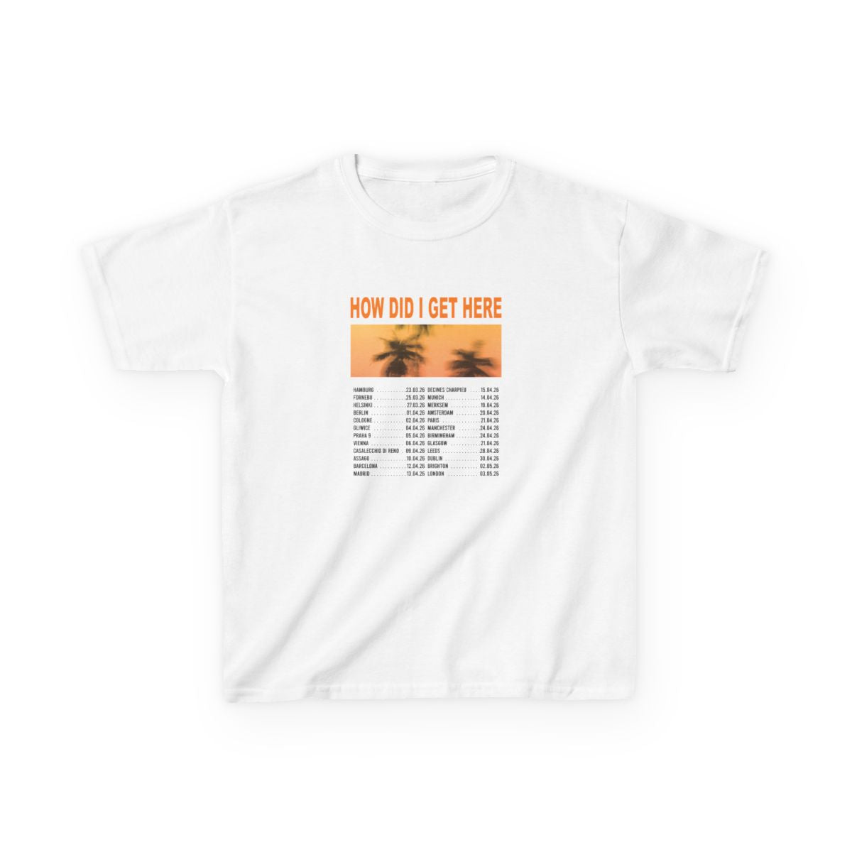 HDIGH Tour 2026 Kids T-Shirt