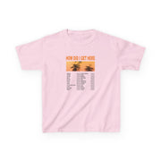 HDIGH Tour 2026 Kids T-Shirt 7