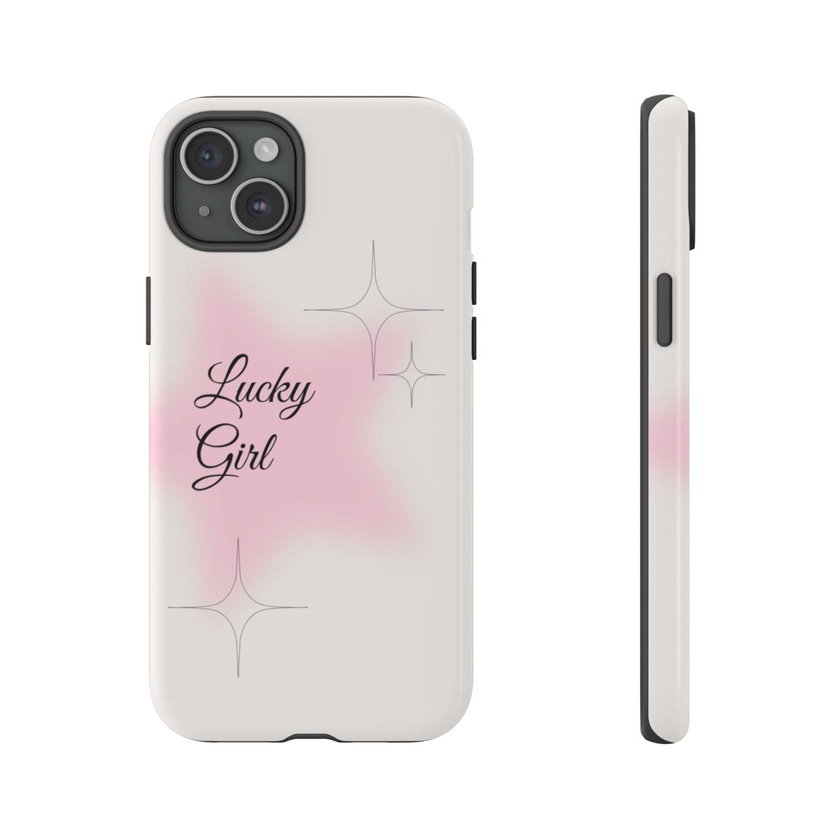 Lucky Girl - Clean Girl Aesthetic Phone Case