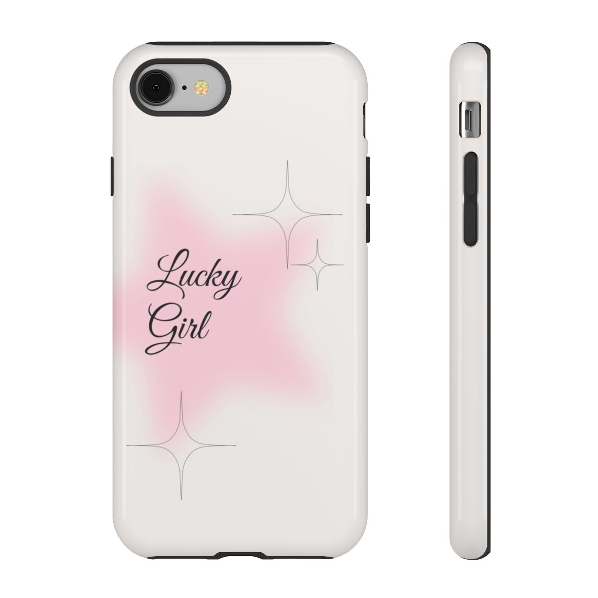 Lucky Girl - Clean Girl Aesthetic Phone Case