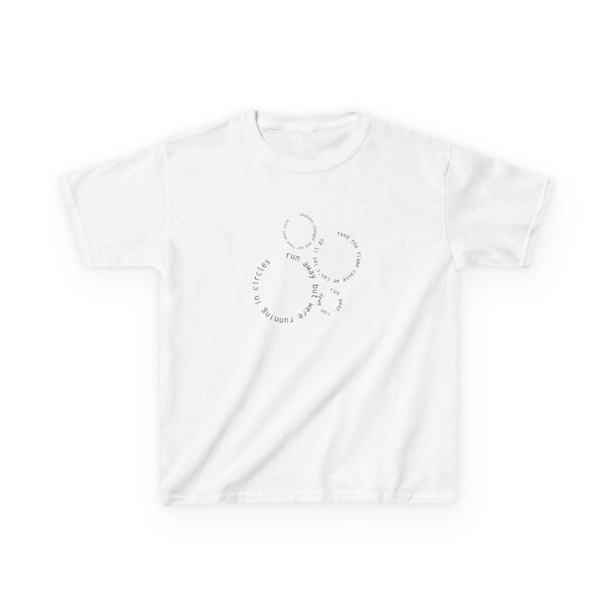 Running In Circles - Post Kids T-Shirt