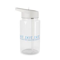 Dot, Dot, Dot Clear Water Bottle