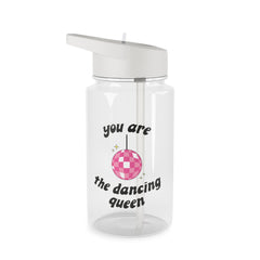 Dancing Queen Clear Water Bottle