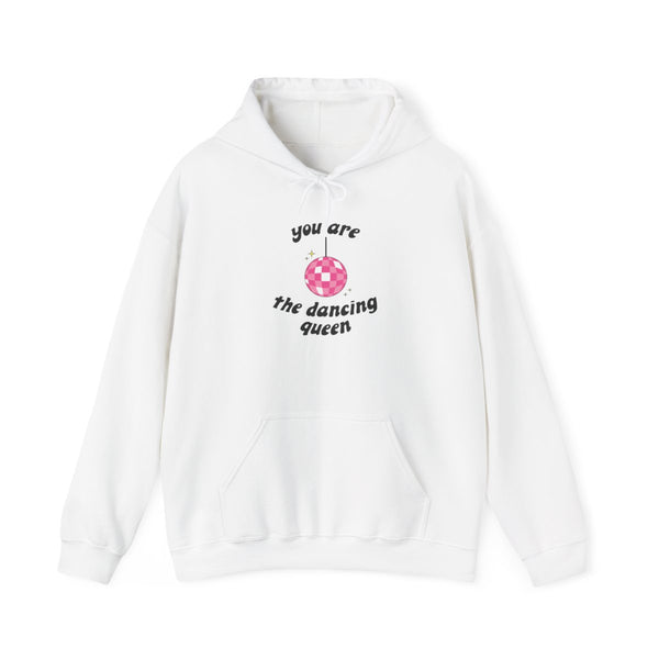 Dancing Queen Hoodie White Front