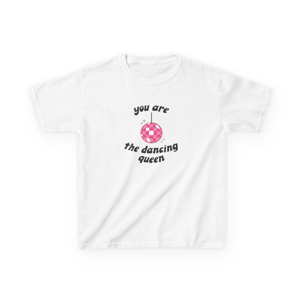 Dancing Queen Kids T-Shirt White Front