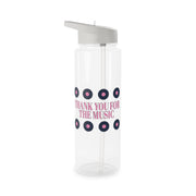 Thank You For The Music - Mamma Mia Clear Water Bottle 6