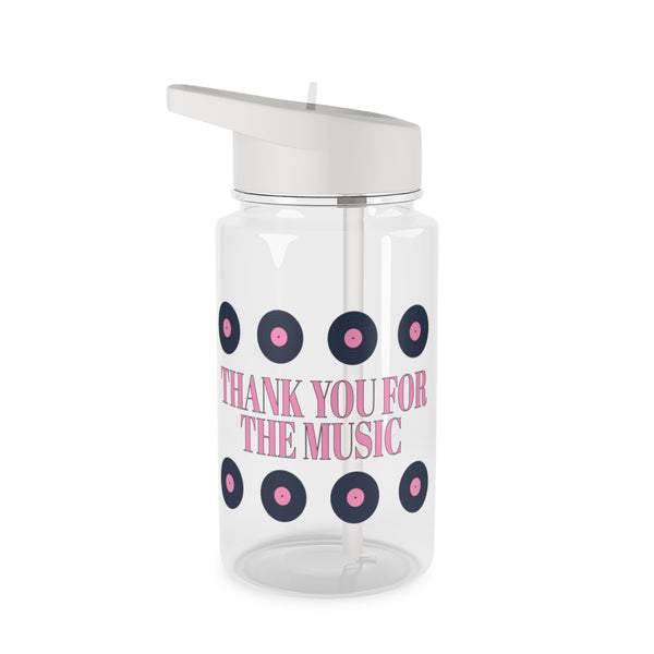 Thank You For The Music - Mamma Mia Clear Water Bottle