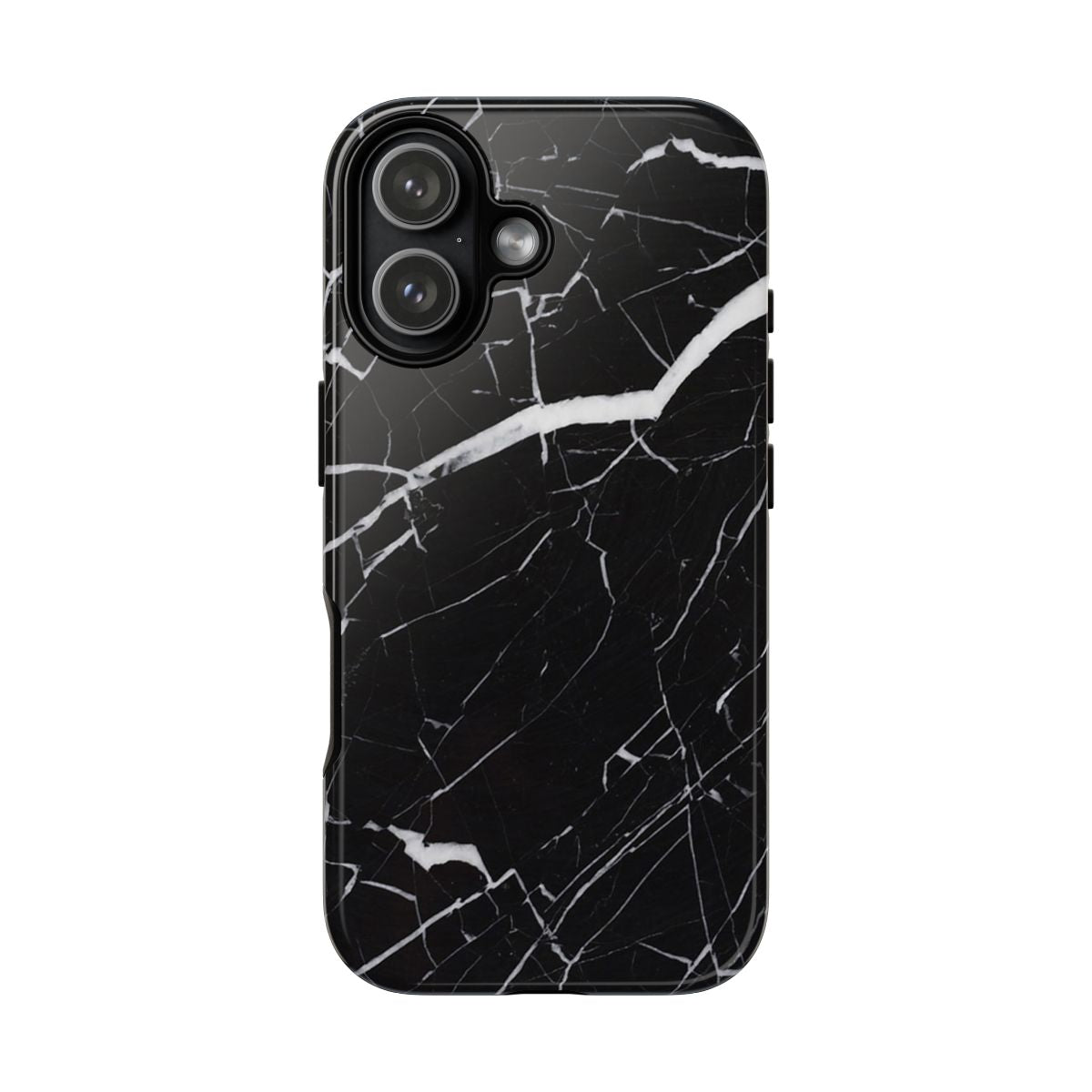 Black & White Marble Pattern Phone Case