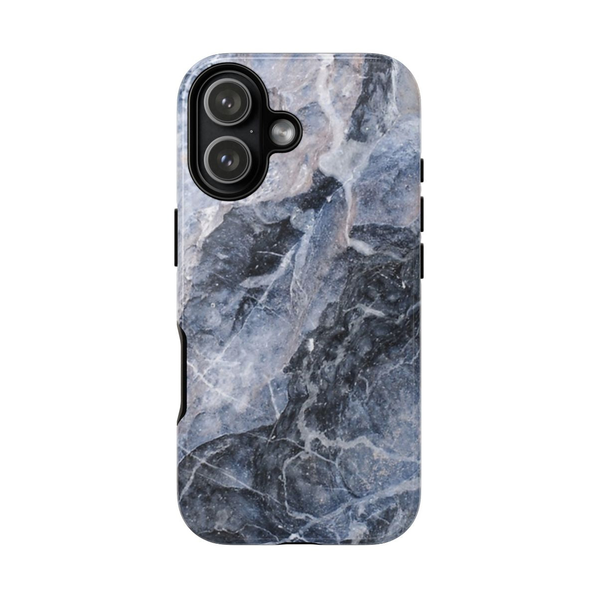 Grey and White Marble Phone Case