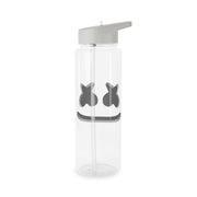 White Helmet DJ Helmet Clear Water Bottle 7