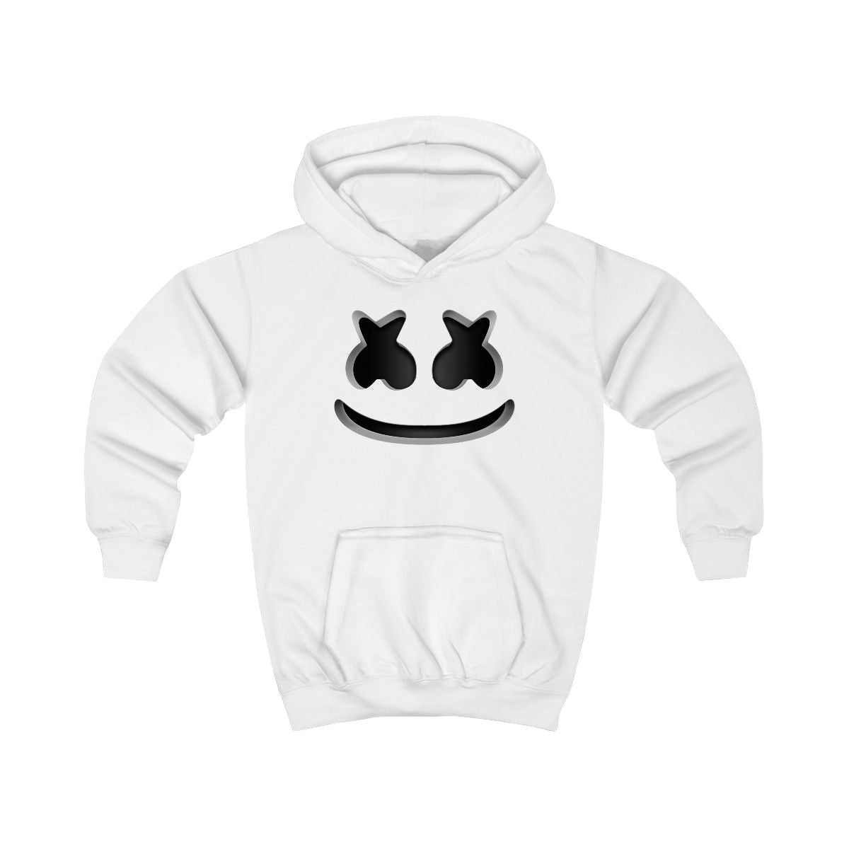White Helmet DJ Helmet Kids Hoodie