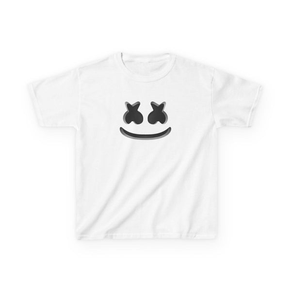 White Helmet DJ Helmet Kids T-Shirt White Front