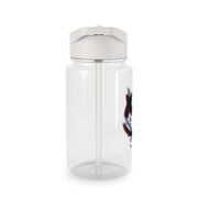 Blue Blur - White Helmet DJ Clear Water Bottle 3