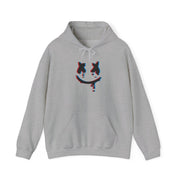 Blue Blur - White Helmet DJ Hoodie 3