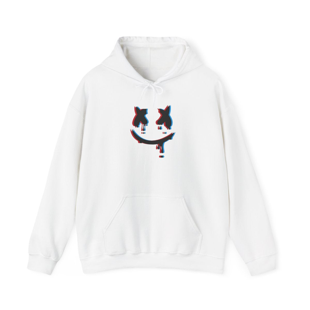 Blue Blur - White Helmet DJ Hoodie