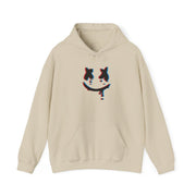 Blue Blur - White Helmet DJ Hoodie 5