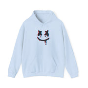 Blue Blur - White Helmet DJ Hoodie 9