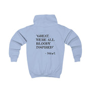 Great, We're All Bloody Inspired - Maze Kids Hoodie 6