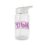 Yellow And Purple - McBand Clear Water Bottle 2