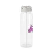 Yellow And Purple - McBand Clear Water Bottle 8