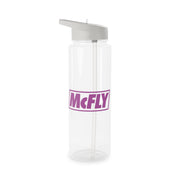 Yellow And Purple - McBand Clear Water Bottle 6