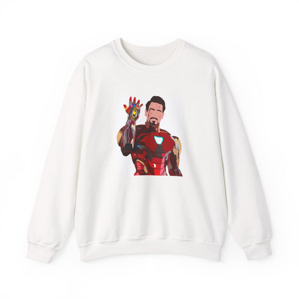 Iron Man Sweatshirt White Front