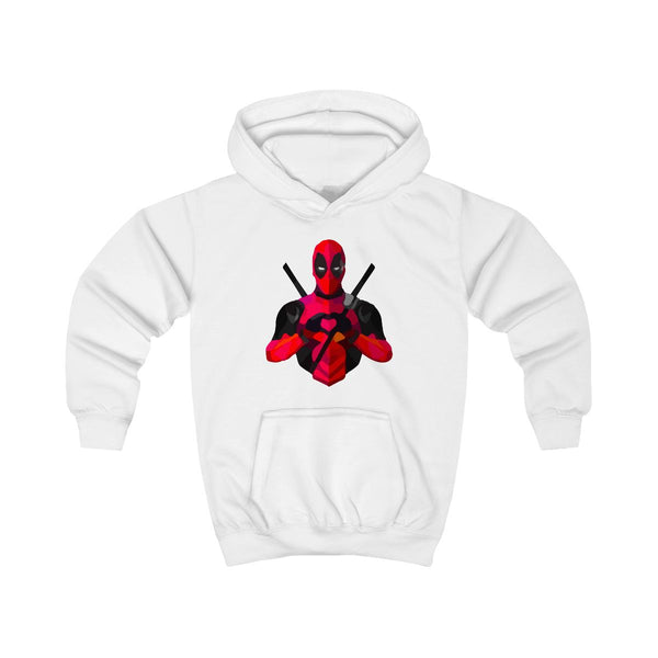 DP Kids Hoodie White Front