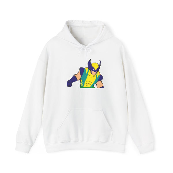 Ferocious Claw Hoodie White Front