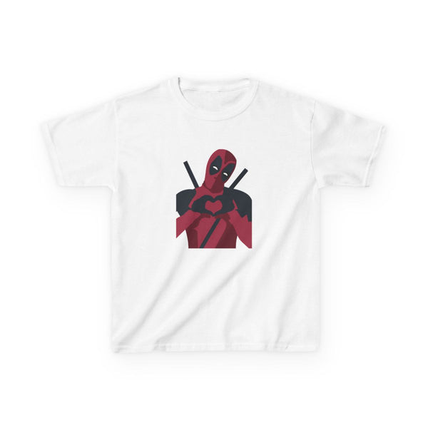 DP heart Kids T-Shirt White Front