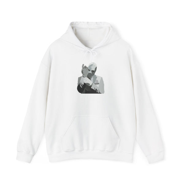 Moon knight Hoodie White Front