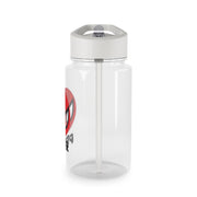 SpiderMan - Personalised Superhero Comic Clear Water Bottle 4