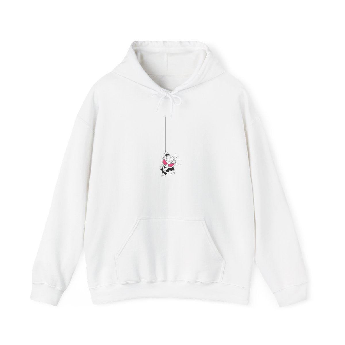 Pink Hanging Spider Hero  Hoodie